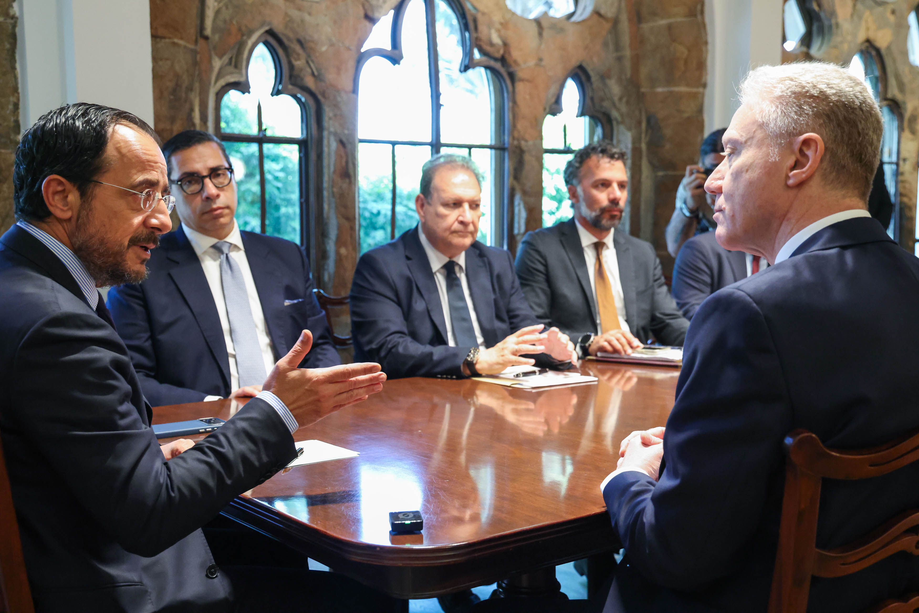 Στο Προεδρικό ο ΥΠΕΞ του Λιβάνου - «Η Κύπρος θα κάνει το παν για να ενισχύσει τις σχέσεις σας με την ΕΕ»