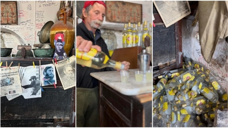 Ο Κουβανός: Το μπαρ - μουσείο του Τσε Γκεβάρα στη Σίφνο που σερβίρει μόνο ρούμι - Δείτε βίντεο 