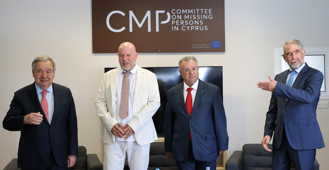 Το μήνυμα Γκουτέρες από τη ΔΕΑ – Τι είπε για τους αγνοουμένους της Κύπρου