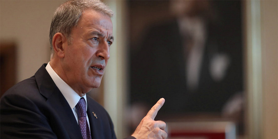 Τούρκος Υπ. Άμυνας: 'Η Τουρκία θέλει να επιλύσει μέσω του διαλόγου τη διένεξη με Ελλάδα'