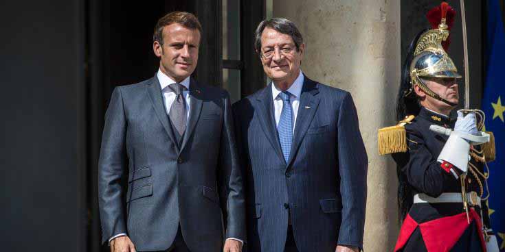 Εμβάθυνση συνεργασίας Λευκωσίας-Παρισιού με επανεκλογή Μακρόν στην προεδρία της Γαλλίας