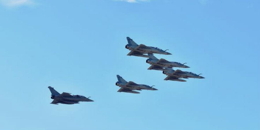 Πτήσεις μαχητικών Rafale σήμερα πάνω από Κύπρο - Αεροπορική άσκηση Κύπρου - Γαλλίας 