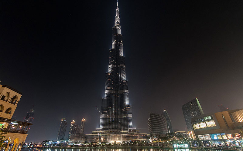 Στα χρώματα της Κύπρου το Burj Khalifa για την επέτειο της Ανεξαρτησίας - Δείτε φωτογραφία