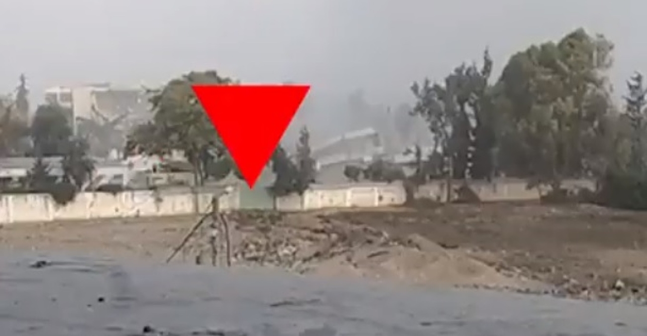 Πόλεμος στο Ισραήλ: Τι σημαίνει το κόκκινο τρίγωνο που χρησιμοποιούν Χαμάς και ισραηλινός στρατός στα βίντεό τους