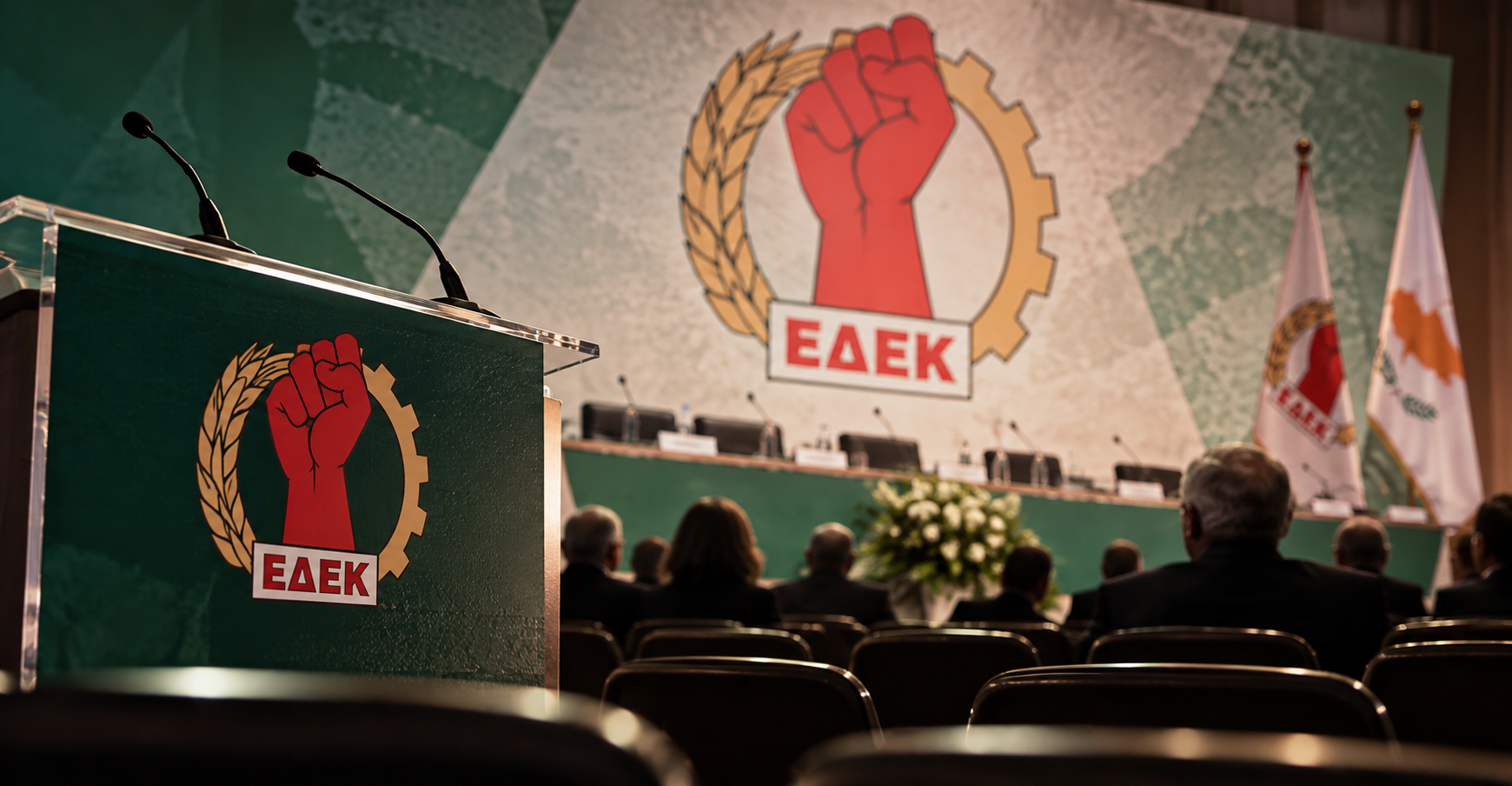 Δύο ηχηρές παρουσίες και αρκετές ηχηρές απουσίες στο Καταστατικό Συνέδριο της ΕΔΕΚ