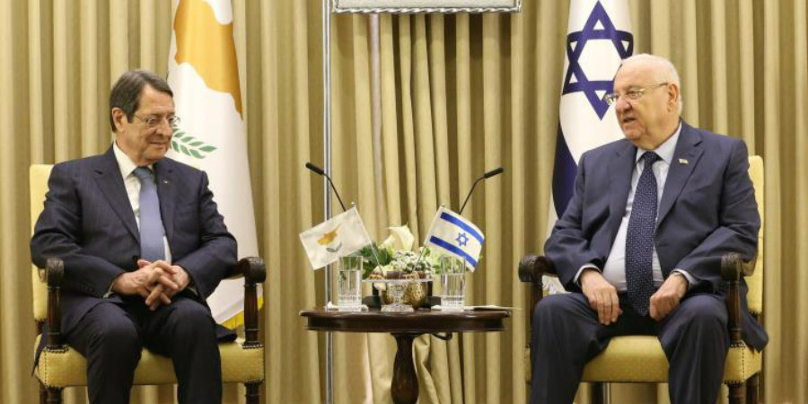 Την εντεινόμενη συνεργασία Κύπρου και Ισραήλ επαναβεβαίωσαν οι Πρόεδροι των δυο χωρών