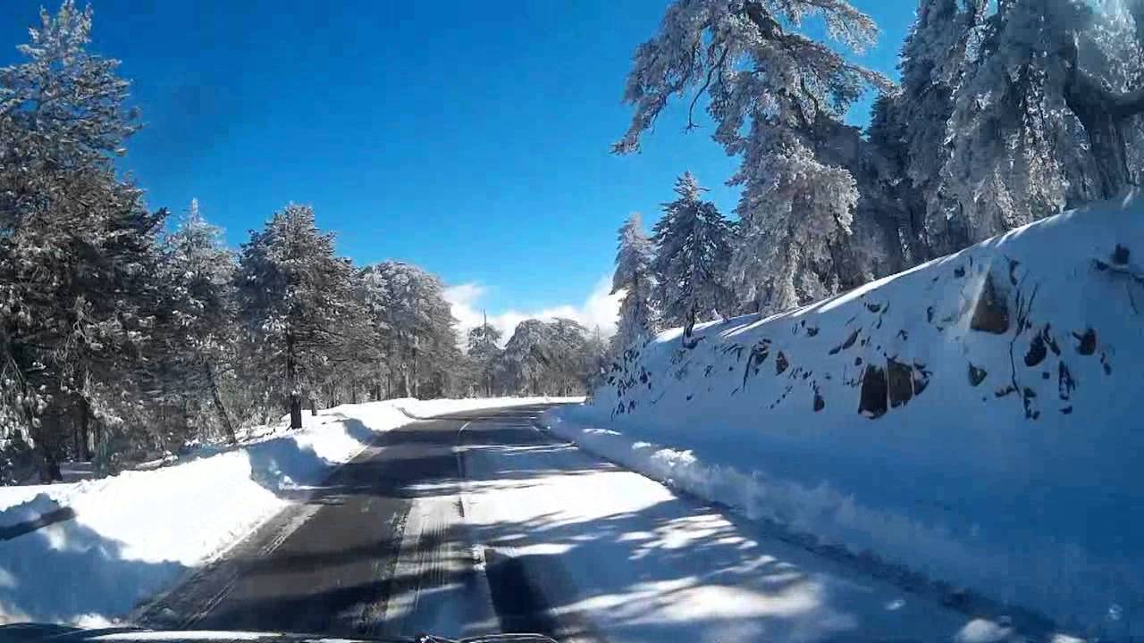 'Τρέχουν' να απολαύσουν τα χιόνια οι Κύπριοι – Η κατάσταση στο ορεινό οδικό δίκτυο 