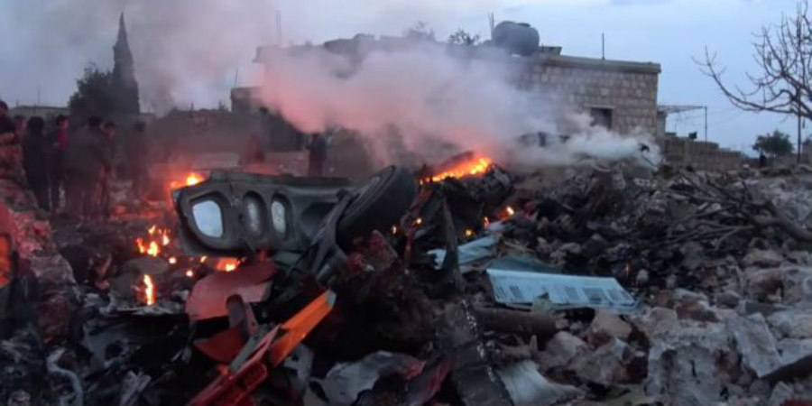 VIDEO από την στιγμή της κατάρριψης του ρώσικου αεροσκάφους από Τζιχαντιστές