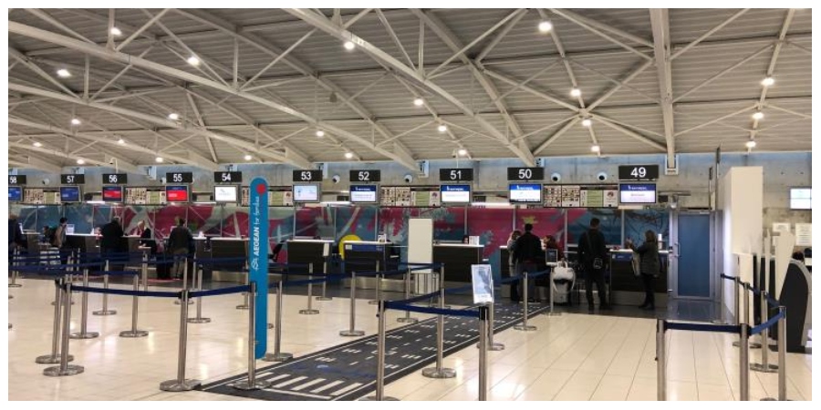 Συνολικά 46 πτήσεις πραγματοποιούνται την Πέμπτη από και προς το αεροδρόμιο Λάρνακας