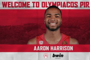Ο Ολυμπιακός ανακοίνωσε τον Άαρον Χάρισον