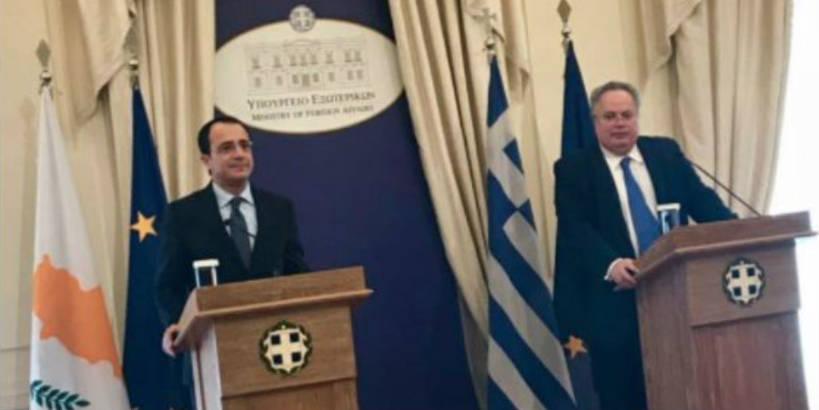 «Ελλάδα και Κύπρος είχαμε δίκαιο για τις εγγυήσεις» - Ενώνουν δυνάμεις Κοτζιάς-Χριστοδουλίδης