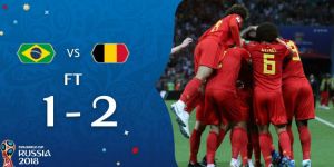 Τα γκολ στο Βραζιλία-Βέλγιο (VIDEO)