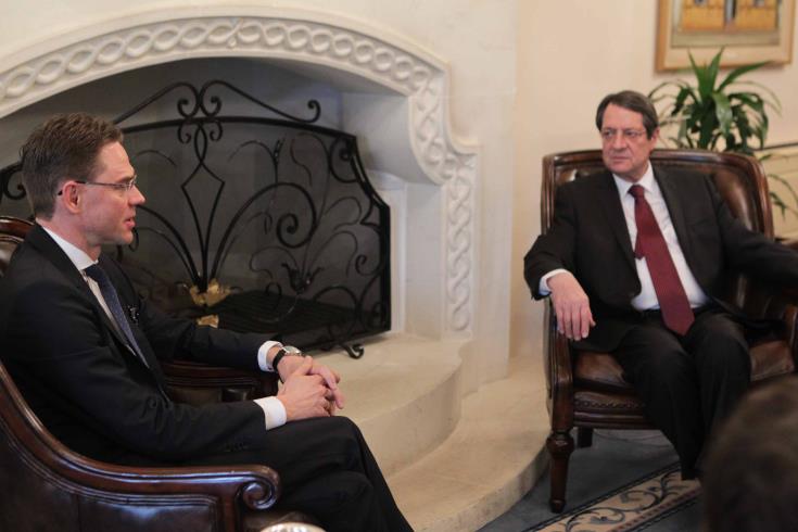 Στην Κύπρο για διήμερη επίσκεψη ο Αντιπρόεδρος της Κομισιόν Γίρκι Κατάινεν 