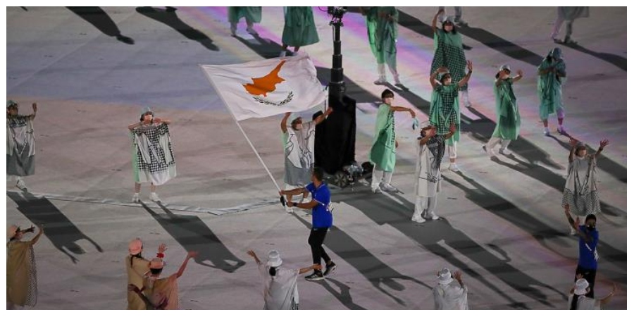 Τόκιο 2020: Η κυπριακή σημαία παρέλασε στο Ολυμπιακό Στάδιο