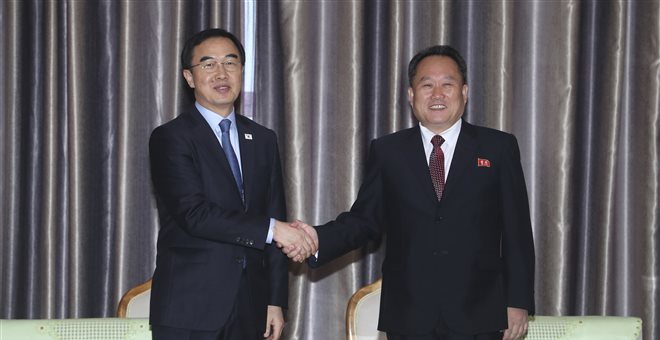 Νέες ειρηνευτικές προσπάθειες από Βόρεια και Νότια Κορέα 