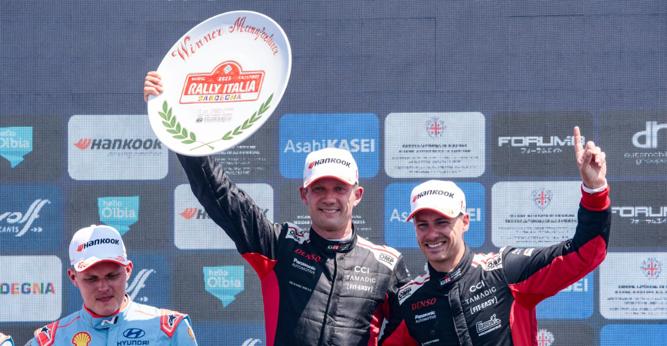 Ogier και Toyota κερδίζουν και τον αγώνα της Σαρδηνίας