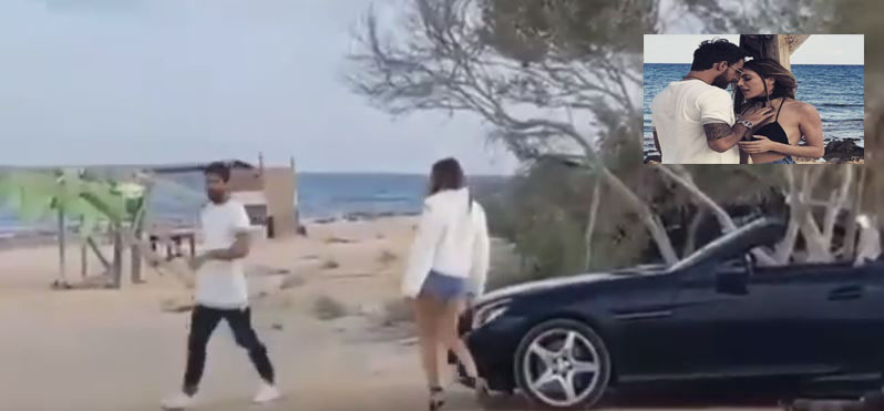 Τσακώθηκε ο Πρίαμος και η Βρανά κατά τη διάρκεια του videoclip! Παραλίγο να σπάσουν την πόρτα του αυτοκινήτου -  VIDEO