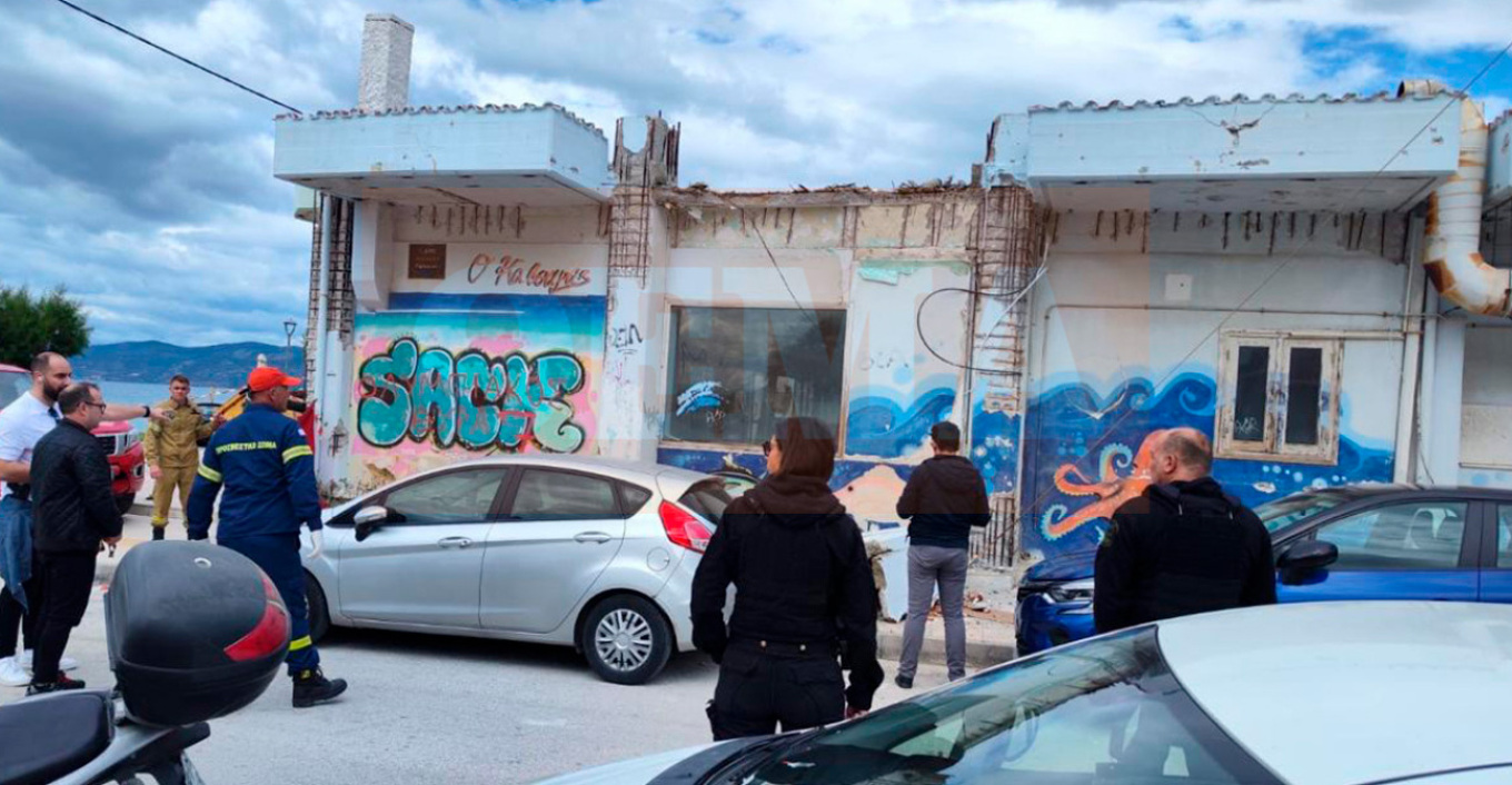 Video: Κατέρρευσε μπαλκόνι στην Ελλάδα και σκότωσε γυναίκα - Τραυματίστηκαν τα παιδιά της