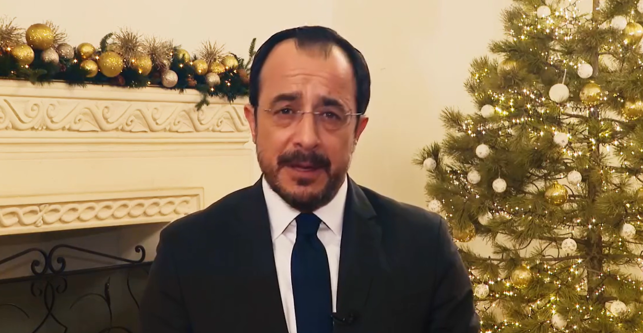 Χριστουγεννιάτικο μήνυμα ΠτΔ: «Να στείλουμε το μήνυμα της ελπίδας» - «Εύχομαι σύντομα να δούμε την Κύπρο μας επανενωμένη» - Βίντεο