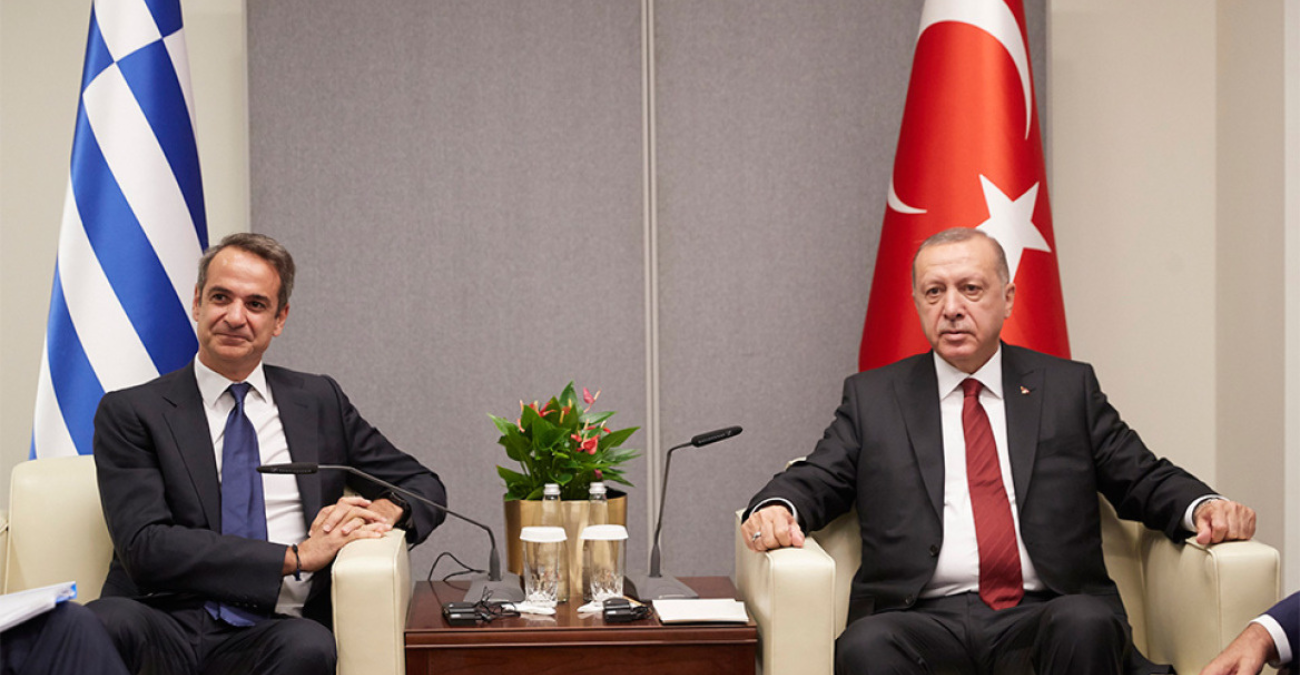 Μητσοτάκης: Συγκρατημένα αισιόδοξος μετά τη συνάντηση με Ερντογάν