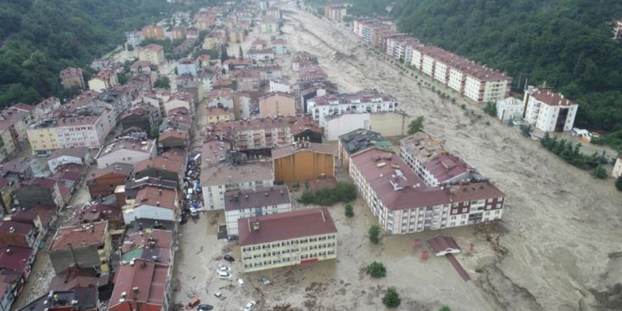 Ο αριθμός των νεκρών από τις πλημμύρες στην Τουρκία έφθασε τους 62
