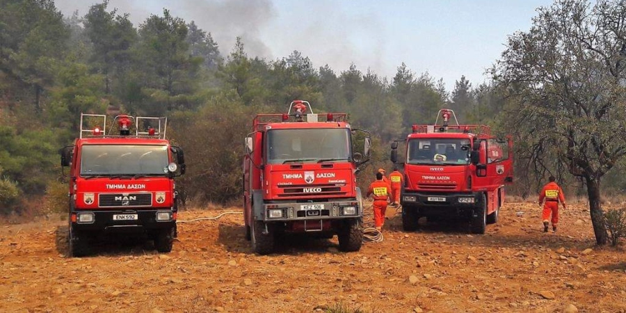 Υπο έλεγχο η Πυρκαγιά στην Πάφο - Παραμένουν δυνάμεις για τελικές κατασβέσεις
