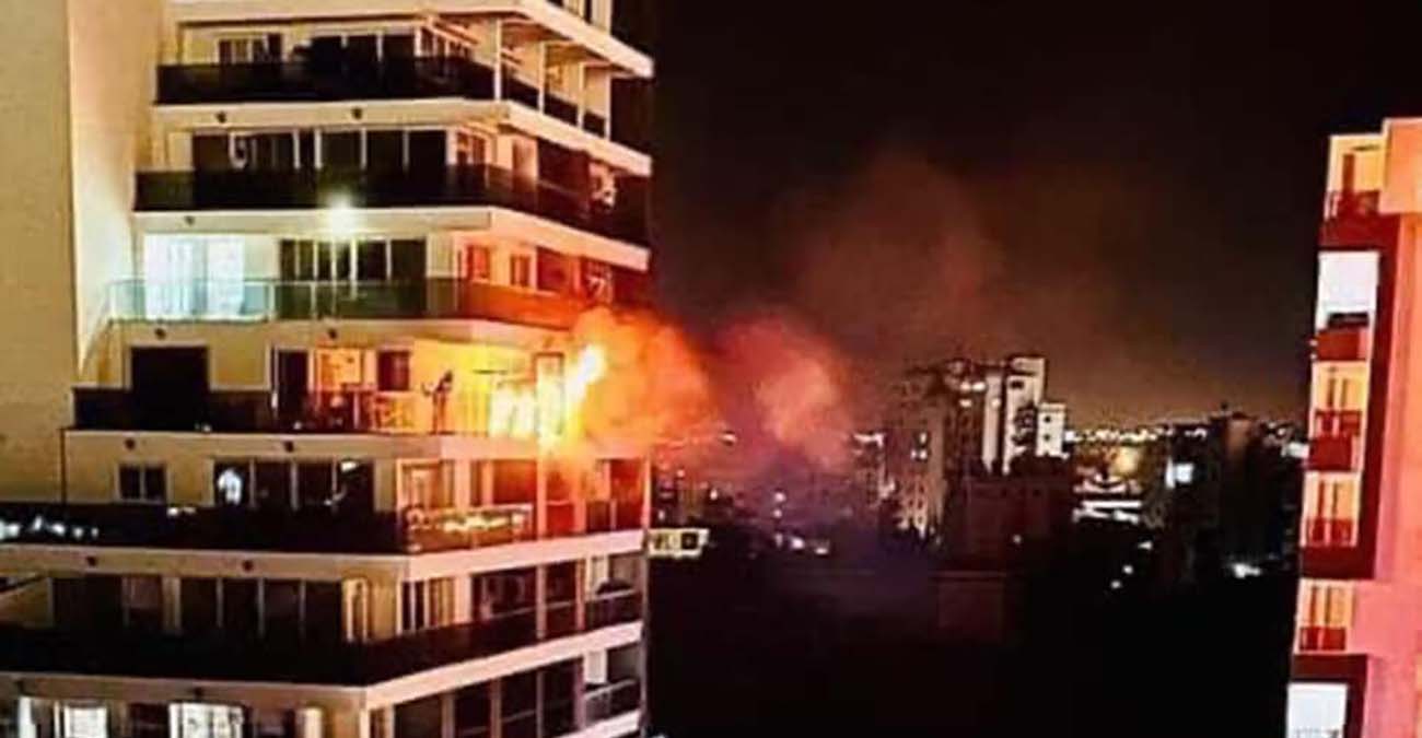 Φονική έκρηξη σε πολυκατοικία στα κατεχόμενα - Πήδηξε από τον 8ο όροφο για να γλιτώσει -Βίντεο και φωτογραφία 