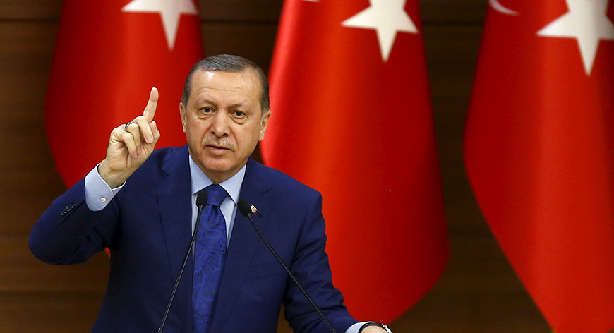  Ερντογάν: 'Τουρκία, Ρωσία και Ιράν οι «στόχοι» των ΗΠΑ στη Συρία'