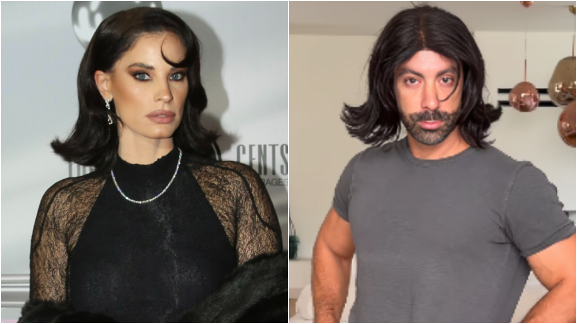 Ο Σάκης Τανιμανίδης φόρεσε την περούκα της Χριστίνας Μπόμπα από τα MadWalk - Δείτε βίντεο