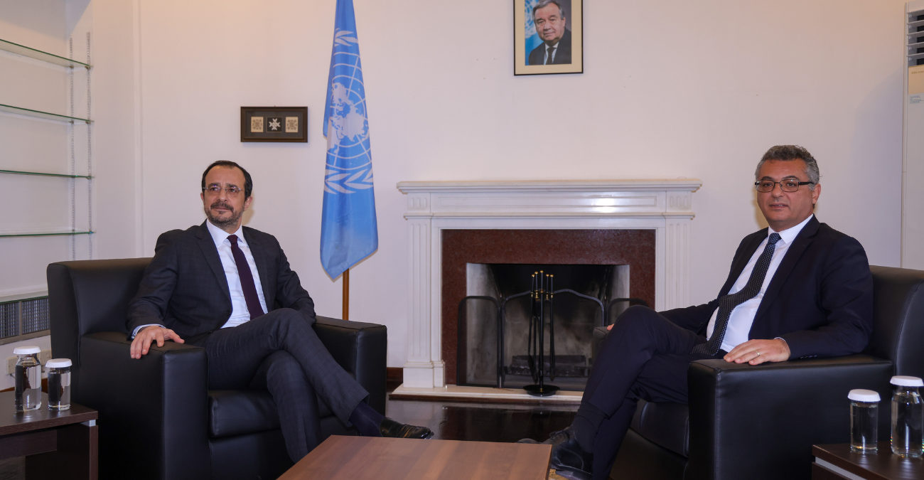 Τι συζητήθηκε στο τετ α τετ Χριστοδουλίδη – Έρχιουρμαν για ΜΟΕ και εκκρεμή ζητήματα