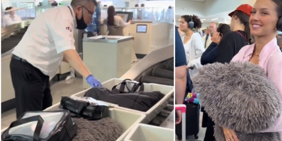 Γυναίκα γίνεται viral αποκαλύπτοντας την πατέντα για να αποφεύγεις το κόστος αποσκευών στα αεροδρόμια - Δείτε το βίντεο
