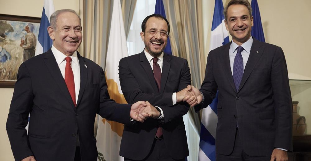 Για «αντιτουρκικό μέτωπο» κάνουν λόγο τα τουρκικά ΜΜΕ μετά με την τριμερή Κύπρου-Ελλάδας-Ισραήλ