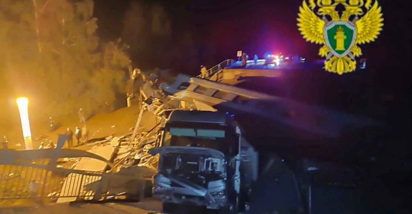 VIDEO: Η Μόσχα ανακοινώνει ότι η κατάρρευση των δύο γεφυρών προκλήθηκε από εκρήξεις