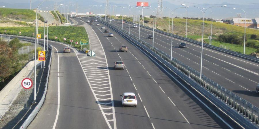 Κλείνει τμήμα του αυτοκινητόδρομου Λευκωσίας–Λεμεσού Κυριακή μεσημέρι - Aπρόσκοπτη η τροχαία κίνηση