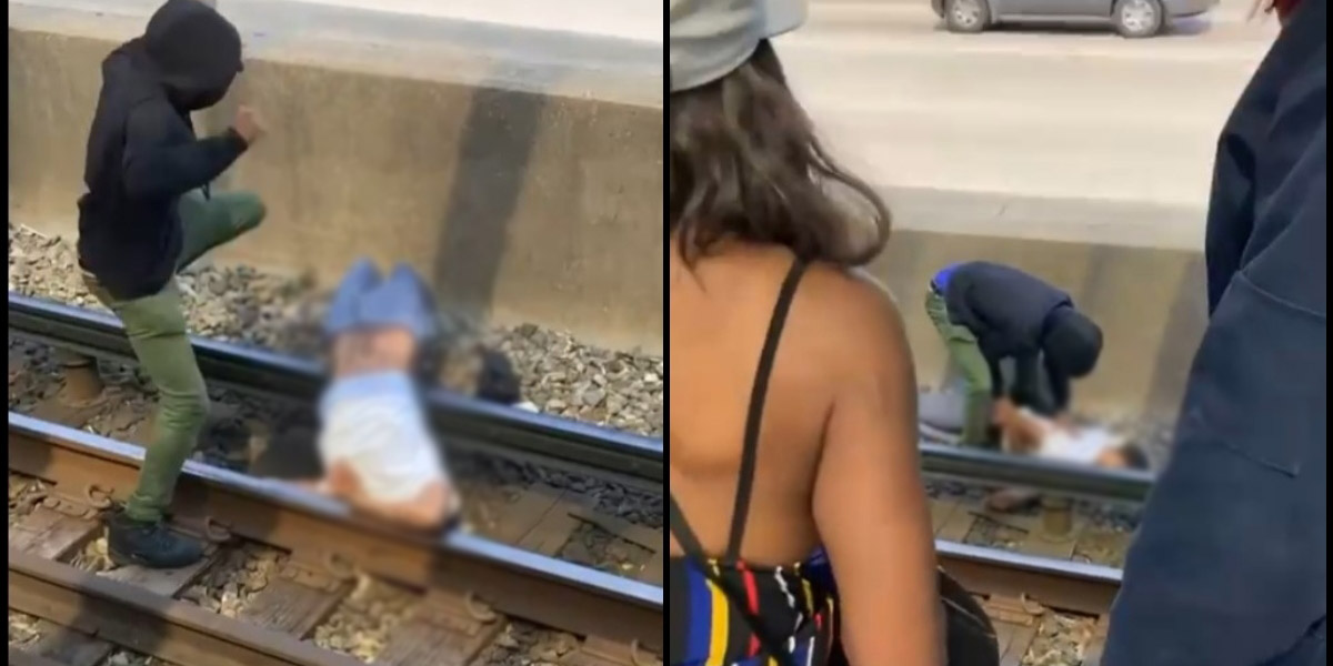 Ήρωας: Έσωσε επιβάτη που είχε πέσει σε ηλεκτροφόρες γραμμές του τρένου - Δείτε το βίντεο 