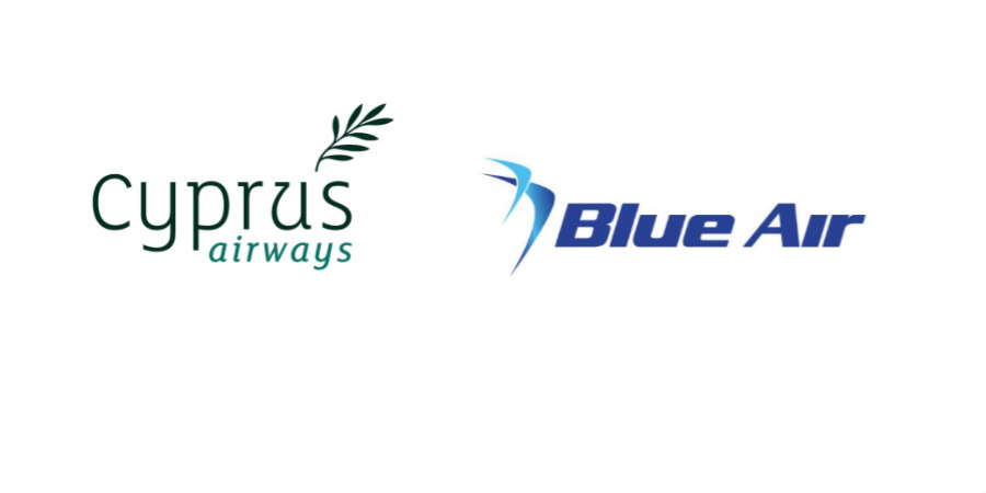 Οι Cyprus Airways και Blue Air σε συνεργασία  για πτήσεις κοινού κωδικού