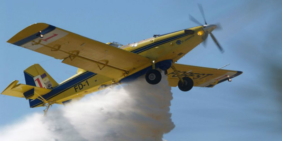 Σήκωσαν 4 αεροσκάφη για την φωτιά στην Επαρχία Λεμεσού - Συνεχίζουν οι δυνάμεις να επιχειρούν με την κατάσβεση