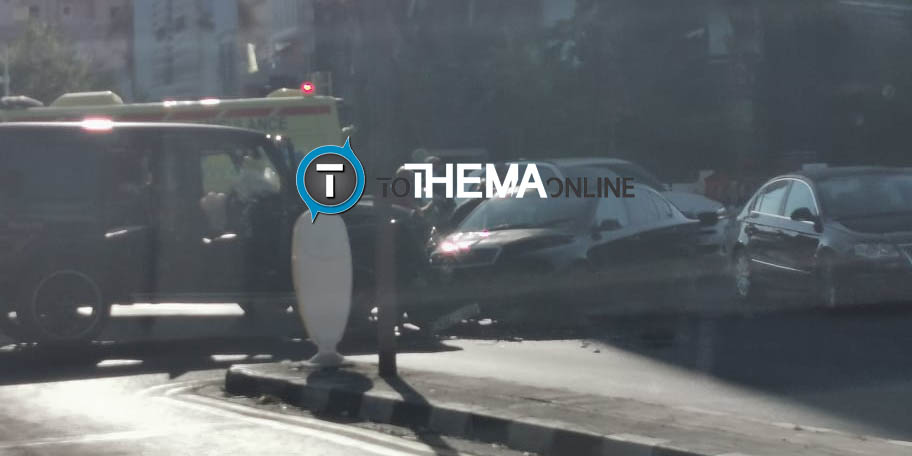 Σύγκρουση οχημάτων στον παραλιακό της Λεμεσού - Ασθενοφόρο στο σημείο -ΦΩΤΟΓΡΑΦΙΕΣ