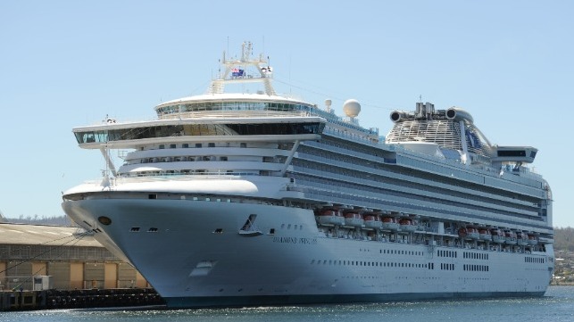 Κορωνοϊός: Αυξάνονται τα κρούσματα στο κρουαζιερόπλοιο Diamond Princess – 542 συνολικά