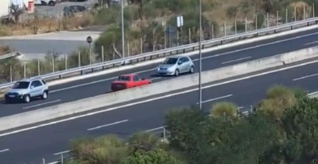 Σοκαριστικό video: Οδηγός στην Ελλάδα μπήκε στο αντίθετο ρεύμα και δεν σταματούσε