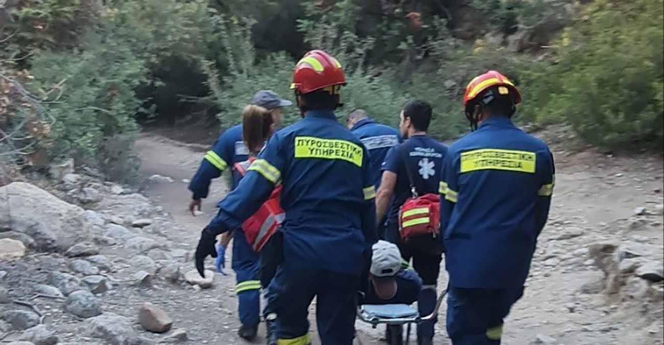 Τραυματίστηκε στο μονοπάτι του Άβακα – Στήθηκε επιχείρηση διάσωσής του -Δείτε φωτογραφία