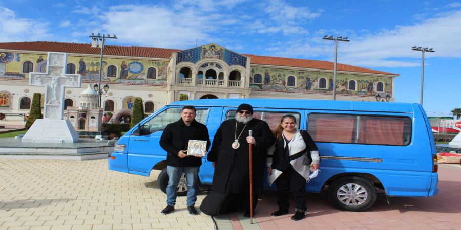 Δωρεά μικρού Λεωφορείου της Ιεράς Μητρόπολης Ταμασού και Ορεινής στον Παγκύπριο Σύνδεσμο για παιδιά με σπάνιες παθήσεις «Μοναδικά Χαμόγελα»