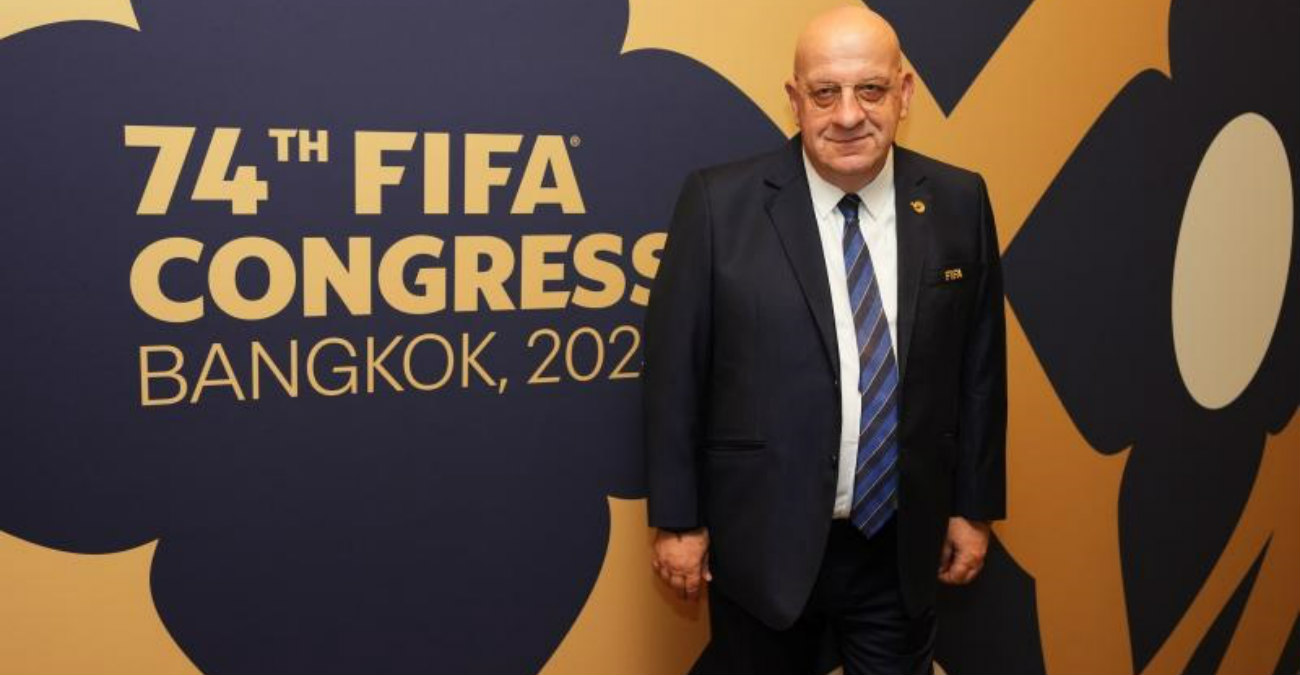 Στη συνεδρία του Συμβουλίου της FIFA ο Πρόεδρος της ΚΟΠ