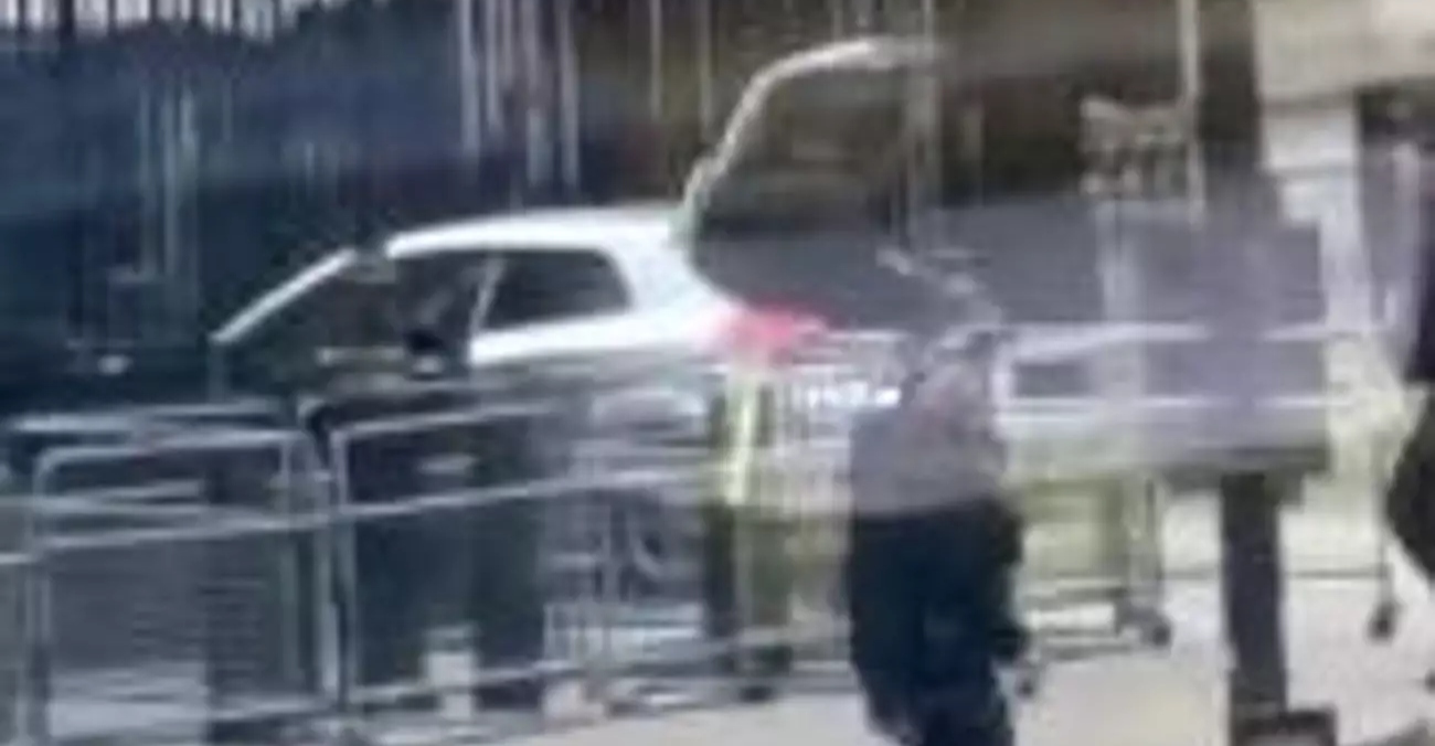 Συναγερμός στο Λονδίνο: Αυτοκίνητο έπεσε πάνω στην πύλη της Downing Street - Βίντεο