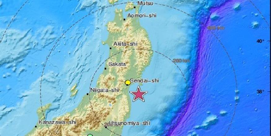 Σεισμός 7,3 ρίχτερ στην Ιαπωνία - Προειδοποίηση για τσουνάμι