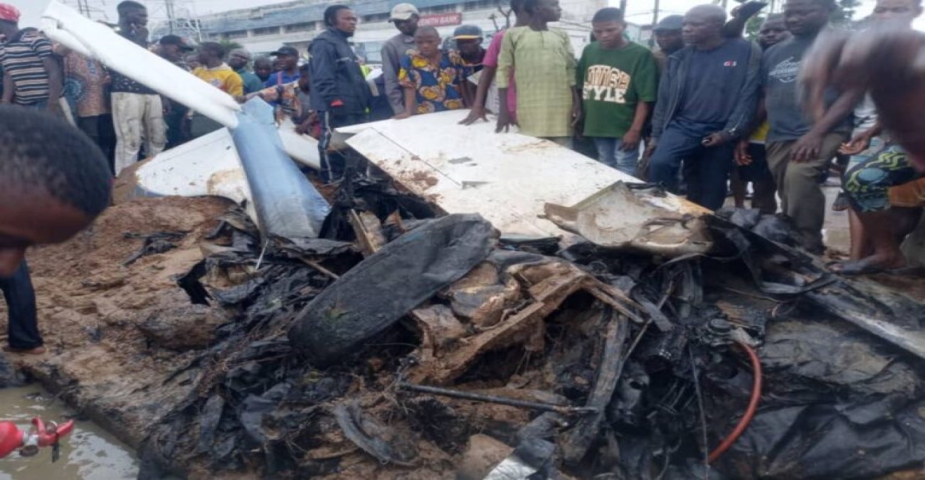 Νιγηρία: Τέσσερις τραυματίες από τη συντριβή αεροσκάφους στο Λάγκος