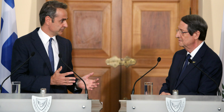 Ο Μητσοτάκης τόνισε ότι είναι στο πλευρό της Κύπρου η Ελλάδα - Στην επανέναρξη των συνομιλιών αναφέρθηκε ο Πρόεδρος 
