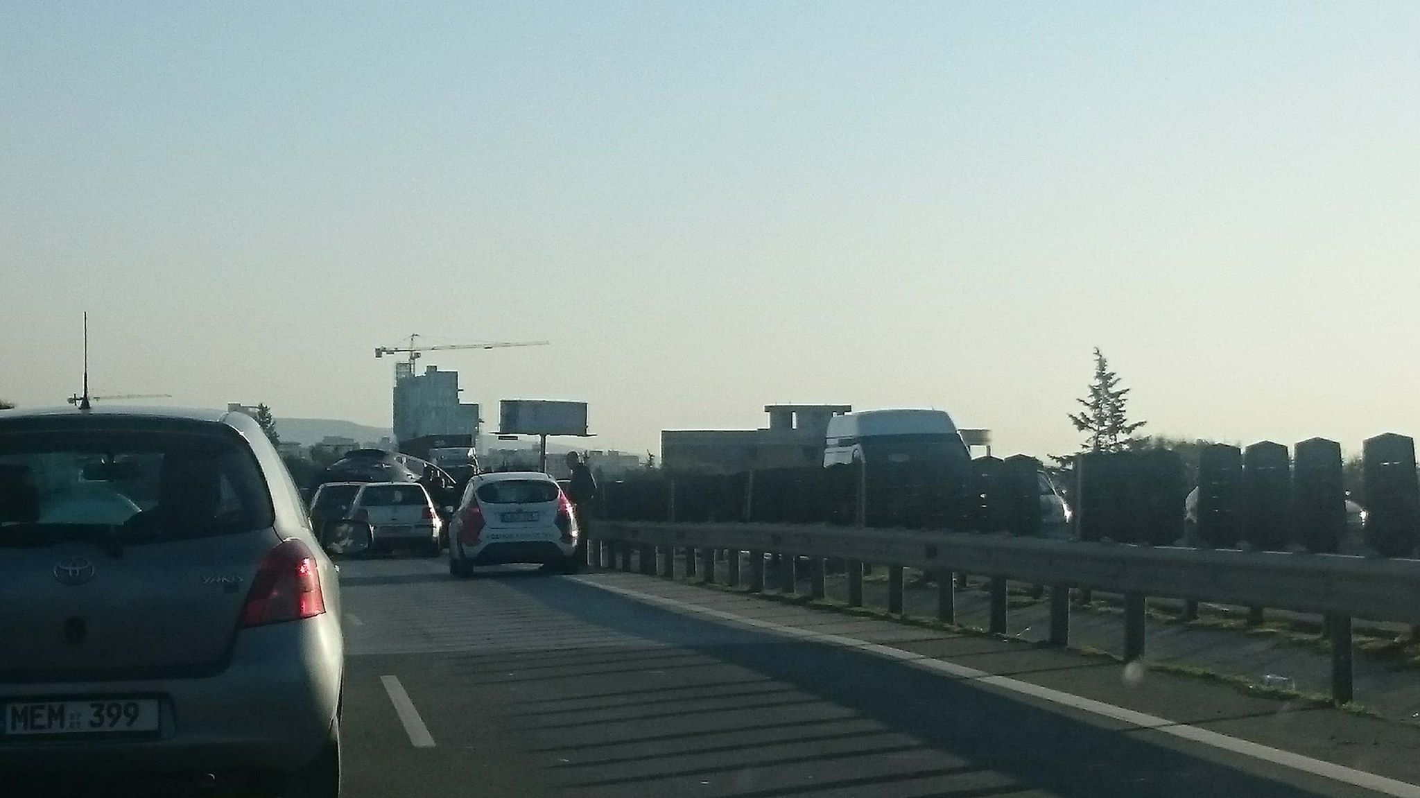 Τροχαίο ατύχημα με φορτηγό στην είσοδο της Λευκωσίας