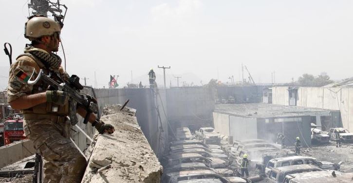 Ρουκέτα έπληξε τοίχο του Υπουργείου Άμυνας στην Καμπούλ στην επέτειο της 11ης Σεπτεμβρίου