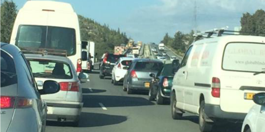Κυκλοφοριακό χάος ξανά στον αυτοκινητόδρομο προς Λεμεσό - ΦΩΤΟΓΡΑΦΙΕΣ